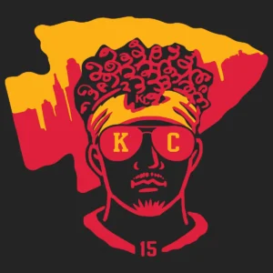bold and modern with a vintage twist Chiefs classic SVG design showing excitement for Cricut and Silhouette cutting machines