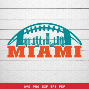 modern minimalist with clean lines and silhouette elements Nfl SVG featuring football outline for Cricut and Silhouette