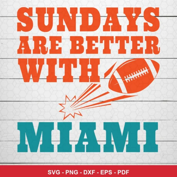 simple, modern text-based with minimal graphic elements Nfl SVG expressing team pride and support for Cricut and Silhouette