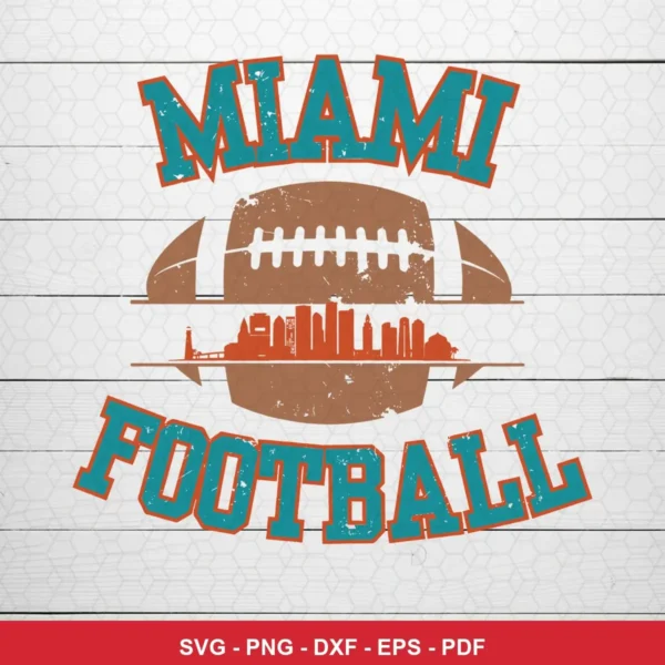 vintage, distressed, minimalist vintage Nfl SVG expressing nostalgia and team pride for Cricut and Silhouette