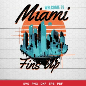 modern vintage with distressed texture Nfl SVG expressing pride and welcome for Cricut and Silhouette