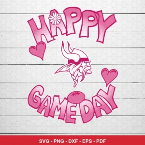 modern cartoon with playful, heart-themed elements Nfl SVG expressing positive, celebratory for Cricut and Silhouette