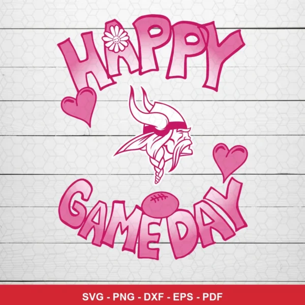 modern cartoon with playful, heart-themed elements Nfl SVG expressing positive, celebratory for Cricut and Silhouette