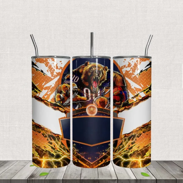 NFL Team Chicago Bears Logo Tumbler PNG