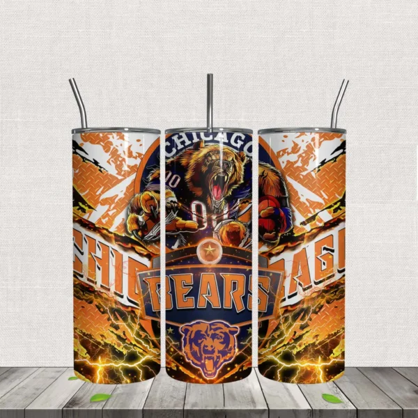 NFL Tumbler Chicago Bears America Team PNG