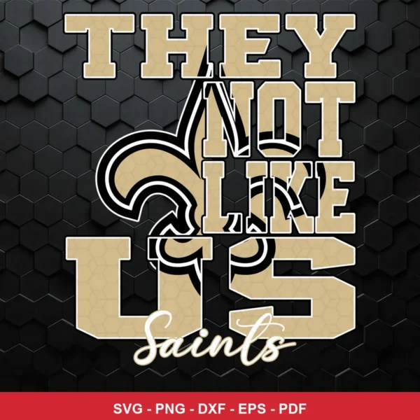modern, bold typography with a clean, minimalistic background Saints SVG for Cricut and Silhouette