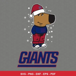 cartoon, modern, playful holiday theme Nfl SVG expressing festive, friendly for Cricut and Silhouette