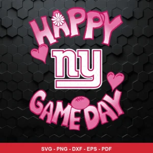 modern cartoon style with playful and vibrant elements Nfl SVG expressing celebration and positivity for cutting machines