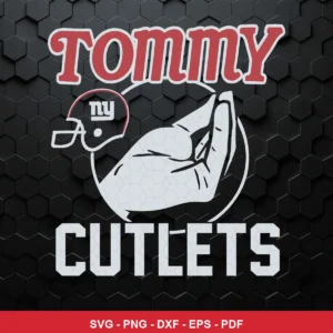 modern minimalist with a cartoonish hand gesture Nfl logo SVG expressing mockery for Cricut and Silhouette
