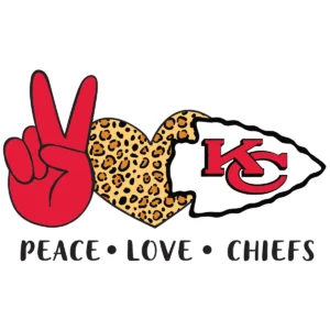 modern with playful elements Chiefs classic SVG design showing excitement and pride for Cricut and Silhouette cutting machines
