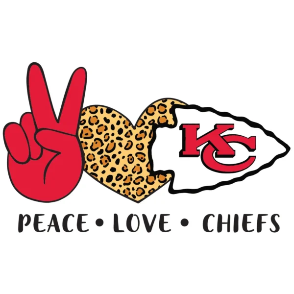 modern with playful elements Chiefs classic SVG design showing excitement and pride for Cricut and Silhouette cutting machines