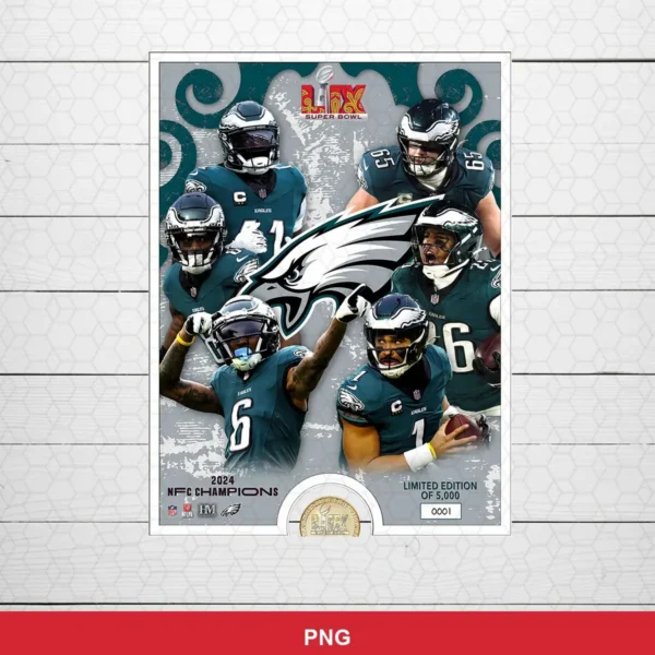 modern photographic collage with digital graphic elements Eagles player SVG for Cricut and Silhouette