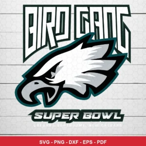 modern, clean, minimalistic with bold typography and a strong logo focus Eagles SVG for Cricut and Silhouette