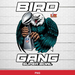 modern cartoon style with bold lines and dynamic shading Eagles SVG expressing pride and celebration for cutting machines
