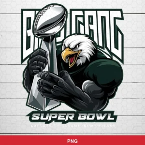 modern cartoon with bold lines and dynamic shading Eagles SVG expressing pride and victory for Cricut and Silhouette