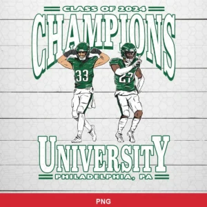 modern cartoon style with bold outlines and collegiate typography Eagles player SVG for Cricut and Silhouette