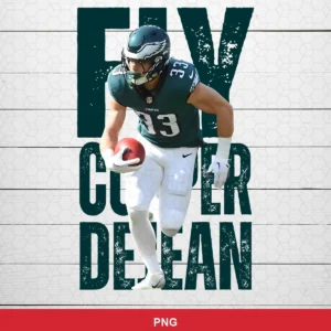 modern photographic with distressed typography Eagles player SVG for Cricut and Silhouette