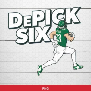 modern cartoon style with clean lines and bold typography Eagles player SVG for Cricut and Silhouette