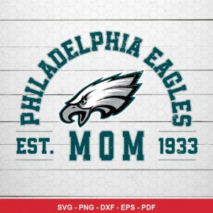 vintage collegiate style with distressed texture Eagles logo SVG expressing nostalgia/pride for Cricut and Silhouette