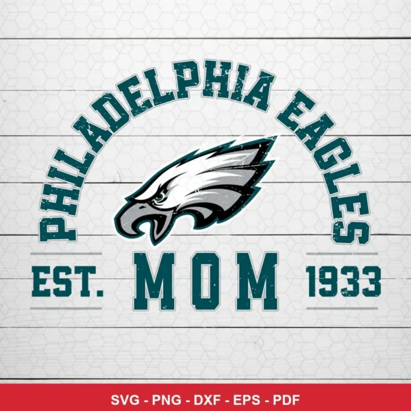 vintage collegiate style with distressed texture Eagles logo SVG expressing nostalgia/pride for Cricut and Silhouette