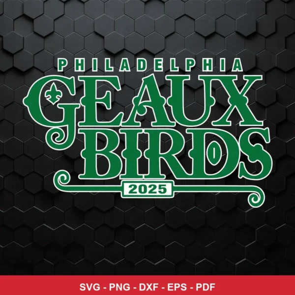 modern, clean typography-based design without cartoon or character elements Eagles player SVG for Cricut and Silhouette