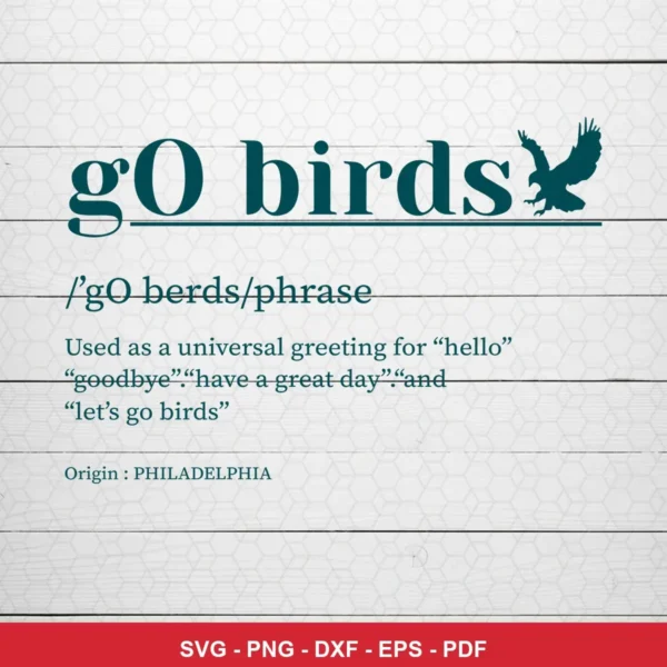 minimalist, text-based with a clean modern font and subtle graphic element Eagles SVG for Cricut and Silhouette