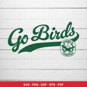 minimalist, vintage-inspired script with a clean and classic look Eagles SVG for Cricut and Silhouette