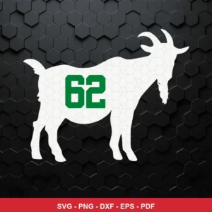 minimalist silhouette with modern sports typography Eagles player SVG expressing neutral for Cricut and Silhouette