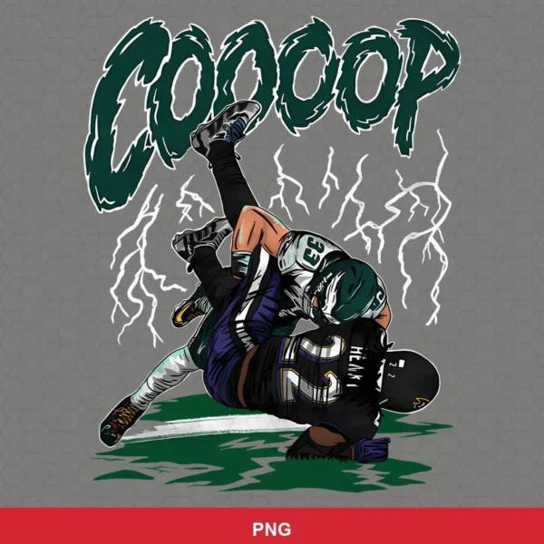 modern cartoon style with dynamic action lines and bold typography Eagles SVG for Cricut and Silhouette