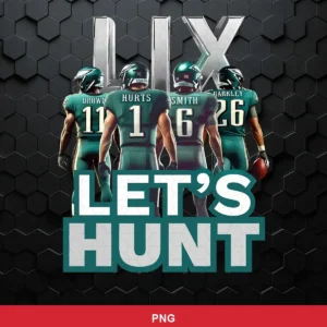 modern, realistic player render with bold typography Eagles SVG expressing motivation and team unity for cutting machines