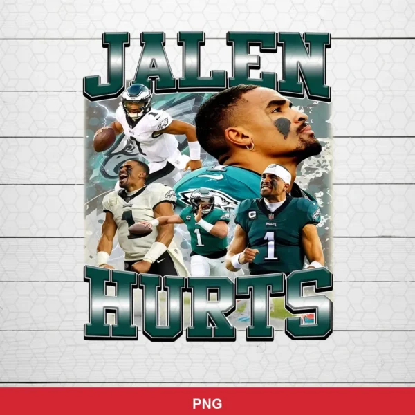 modern digital collage with realistic player images and bold typography Eagles SVG for Cricut and Silhouette