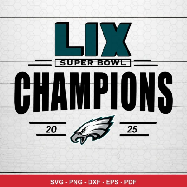 modern, clean, and minimalistic with bold typography Eagles player SVG for Cricut and Silhouette