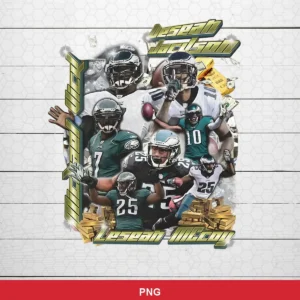 modern digital collage with a dynamic sports action theme Eagles SVG for Cricut and Silhouette