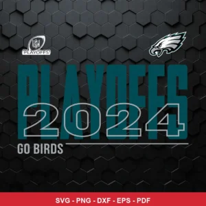 modern, minimalist, text-focused Eagles player SVG expressing team pride and motivation for Cricut and Silhouette