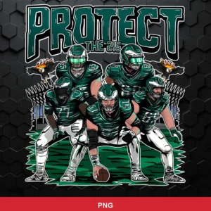 modern cartoon style with bold outlines and dynamic poses Eagles player SVG for Cricut and Silhouette