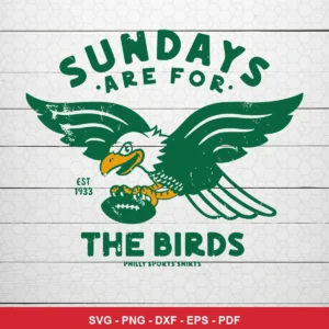 vintage cartoon style with distressed texture Eagles SVG expressing team pride and identity for Cricut and Silhouette