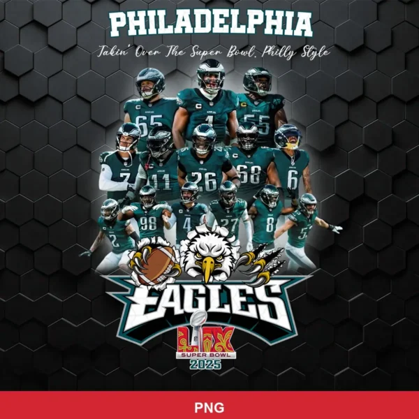 modern photographic collage with bold graphic logo elements Eagles player SVG for Cricut and Silhouette
