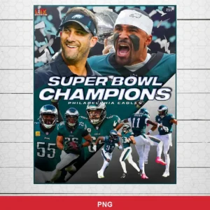 modern photographic collage with dynamic player action shots and bold typography Eagles SVG for Cricut and Silhouette