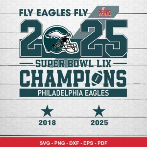 modern, clean, typographic with sports branding elements Eagles player SVG for Cricut and Silhouette