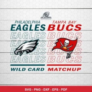 modern, clean, minimalistic sports graphic Eagles rivalry SVG expressing neutral anticipation for Cricut and Silhouette