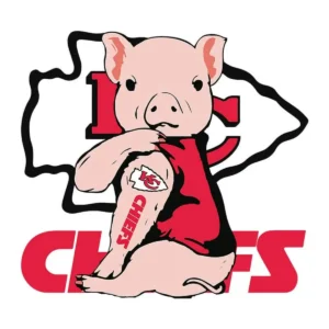 modern with a playful twist Chiefs classic SVG design showing joy and pride for Cricut and Silhouette cutting machines