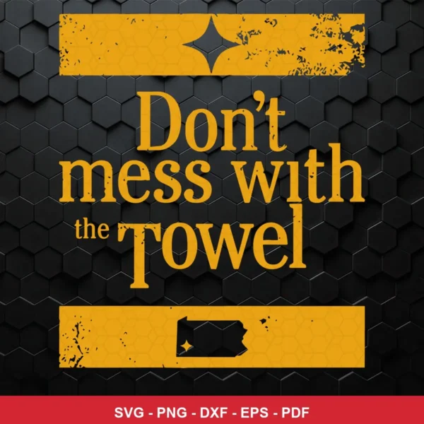 modern with distressed texture and bold typography Steelers SVG expressing dominance and pride for Cricut and Silhouette