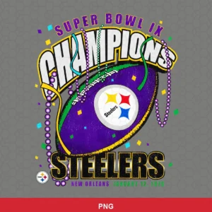 vintage with celebratory elements vintage Steelers SVG expressing celebration and pride for Cricut and Silhouette