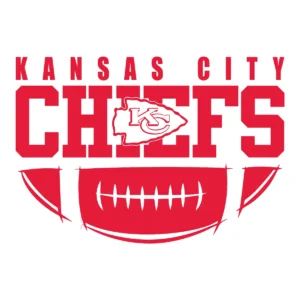 bold and modern with a vintage touch Chiefs retro SVG design showing excitement and pride for Cricut and Silhouette cutting machines