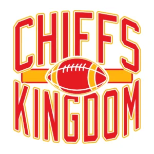 bold and modern with a vintage touch Chiefs retro SVG design showing excitement and pride for Cricut and Silhouette cutting machines