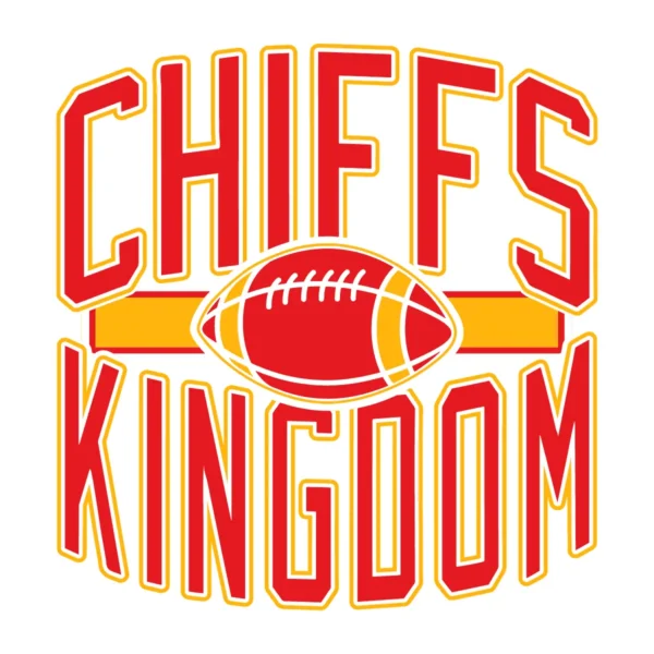 bold and modern with a vintage touch Chiefs retro SVG design showing excitement and pride for Cricut and Silhouette cutting machines