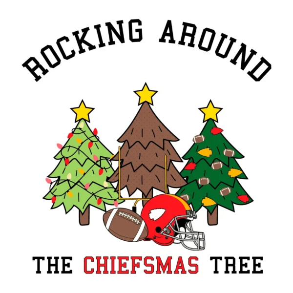 playful and festive with a vintage touch Chiefs classic SVG design showing joy and nostalgia for Cricut and Silhouette cutting machines