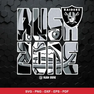 modern, bold typography with integrated team logo and subtle character illustration Nfl SVG for Cricut and Silhouette