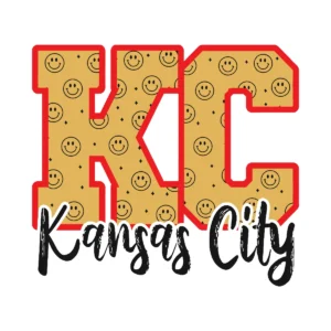 modern and bold with playful elements Chiefs classic SVG design showing excitement and pride for Cricut and Silhouette cutting machines