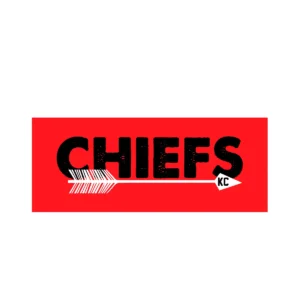 bold and modern with a vintage touch Chiefs classic SVG design showing excitement and pride for Cricut and Silhouette cutting machines